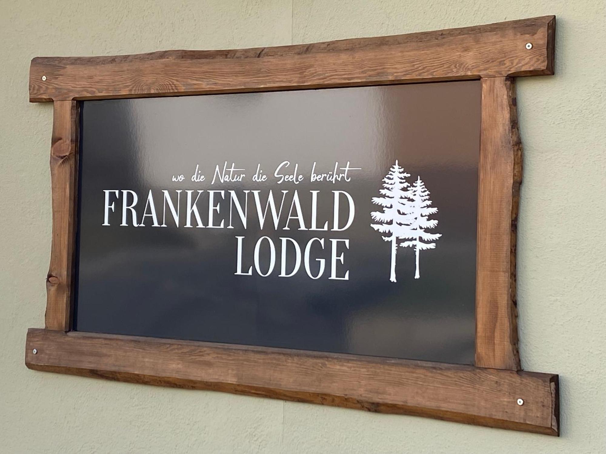 Frankenwald-Lodge Schwarzenbach am Wald Esterno foto