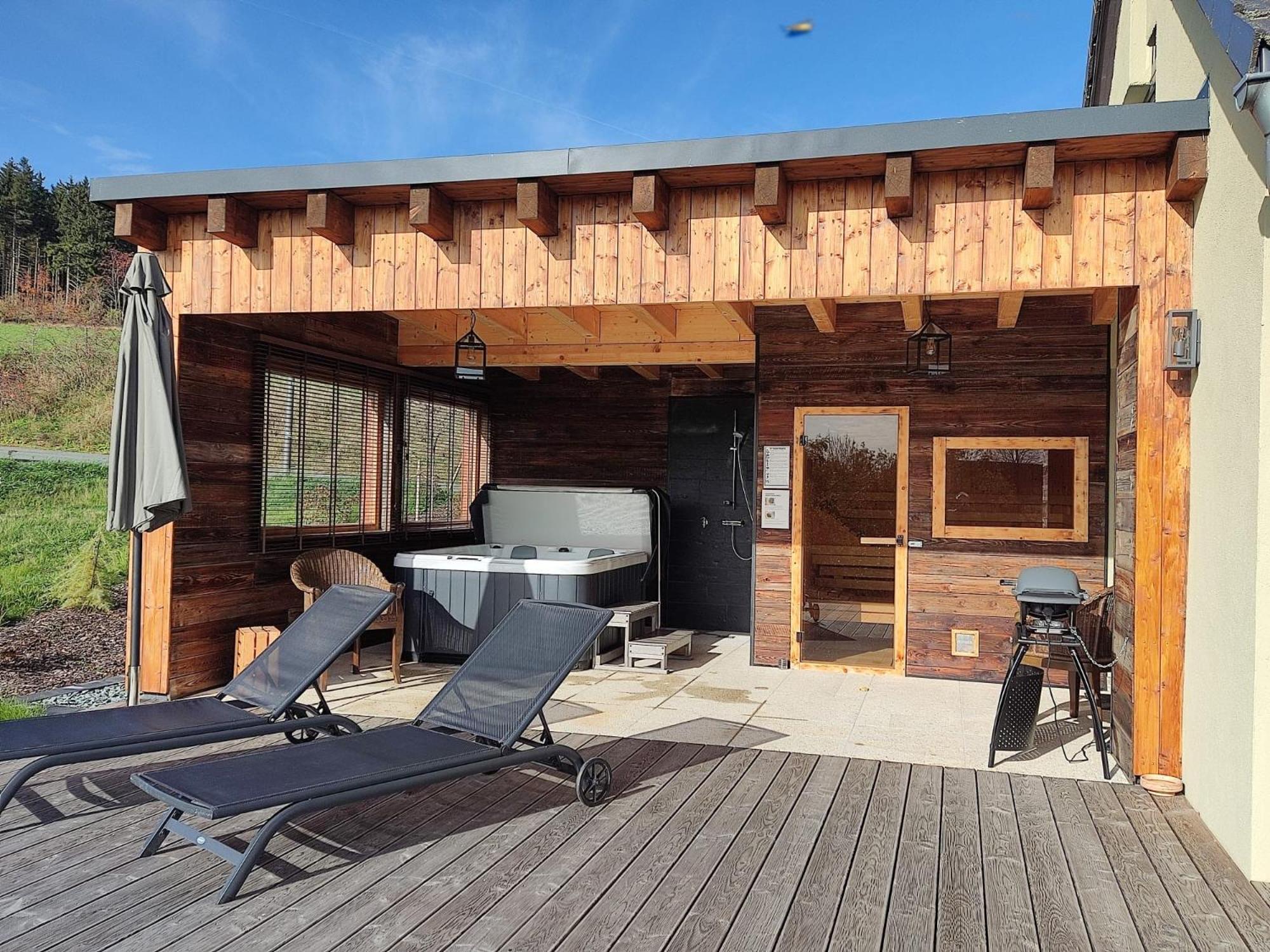 Frankenwald-Lodge Schwarzenbach am Wald Esterno foto